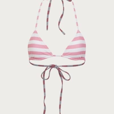SAME Los Angeles Triangle Top (Pink Stripe) - Image 1