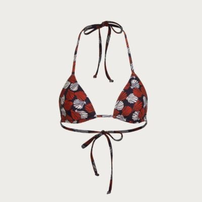 SAME Los Angeles Triangle Top (Palm Beach Shell Navy/Orange/Cream) - Image 1