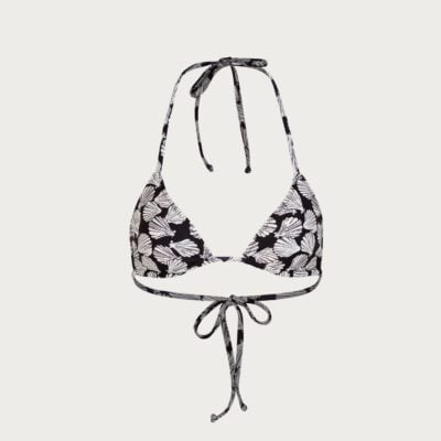 SAME Los Angeles Triangle Top (Palm Beach Shell Black/Cream) - Image 1