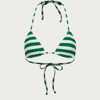 SAME Los Angeles Triangle Top (Green Stripe) - Image 1