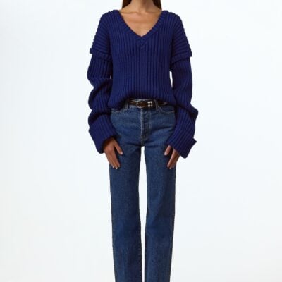 SAME Los Angeles The Straight Ankle Jean (Vintage Dark) - Image 1