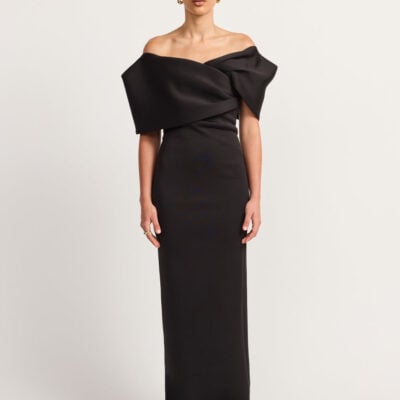 TOJHA YESEMIA GOWN - BLACK — 6/XS - Image 1