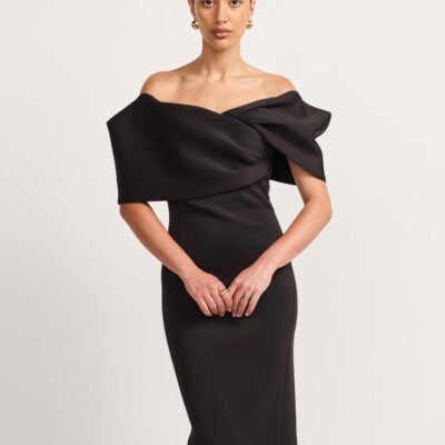 TOJHA YESEMIA GOWN - BLACK — 6/XS - Image 2