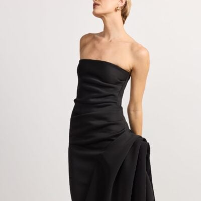 TOJHA SOLRAE GOWN - BLACK — 6/XS - Image 2