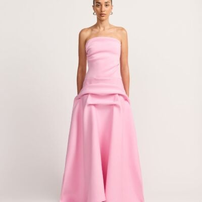 TOJHA GAIA STRAPLESS MAXI DRESS BLUSH — 6/XS - Image 1