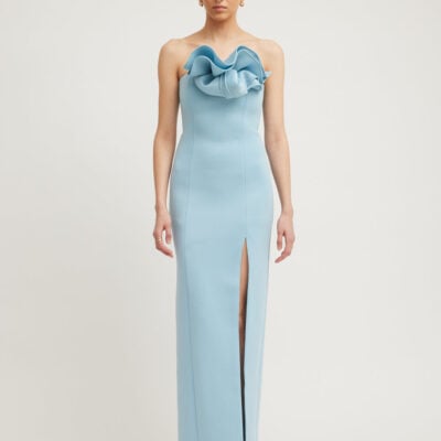 TOJHA FLEUR DRESS - POWDER BLUE — 6/XS - Image 1