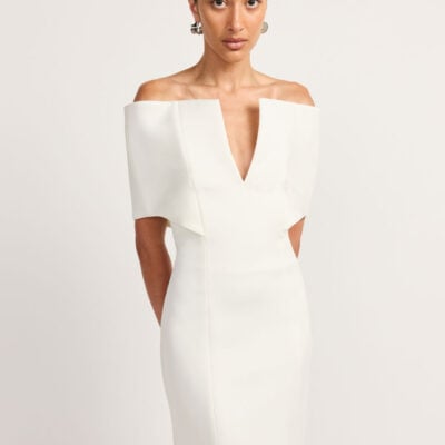 TOJHA EOLANDE DRESS - IVORY — 6/XS - Image 2