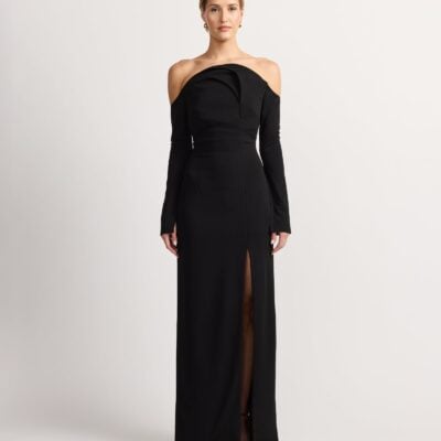 TOJHA CALIRA DRESS - BLACK — 6/XS - Image 1