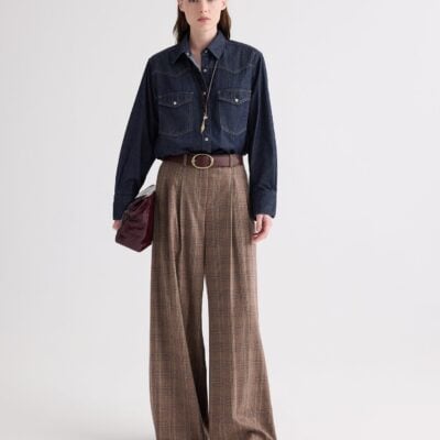 TWP Yellowstone Shirt in Denim Shirting — INDIGO RESIN - Image 2
