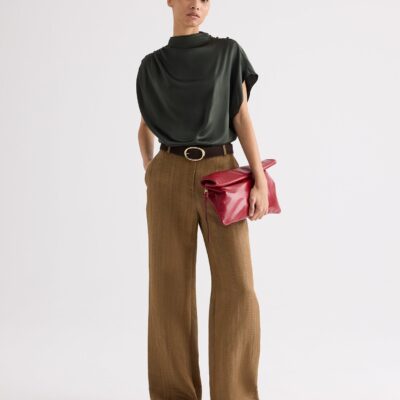 TWP Wish You Would Top in Washed Silk Charmeuse — ROSEN - Image 2