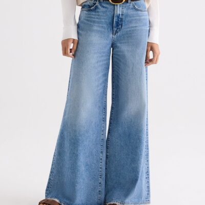 TWP Tiny Dancer Jean in Vintage Wash Denim - Image 1