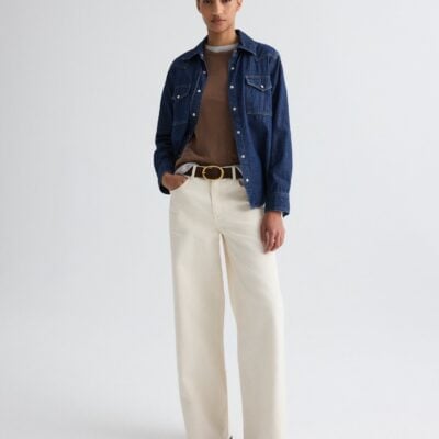 TWP Tiny Dancer Jean in Natural Denim - Image 2