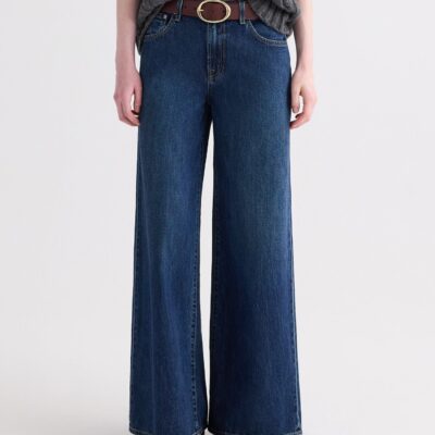 TWP Tiny Dancer Jean in Dark Wash Denim - Image 1