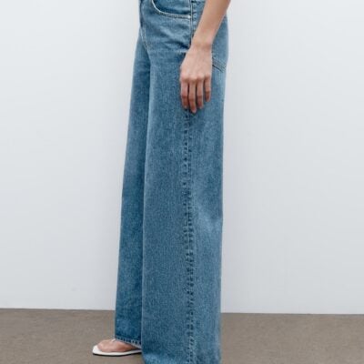 TWP Tall Tiny Dancer Jean in Denim — VINTAGE WASH - Image 2