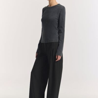 Viktoria & Woods Rhode Top — GREY WASH - Image 2