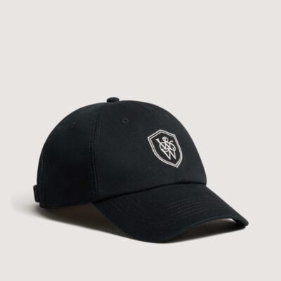 Viktoria & Woods V&W Crest Cap — BLACK - Image 1