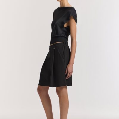 Viktoria & Woods UNISEX GRANGER SHORT — BLACK - Image 2