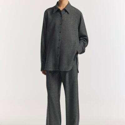 Viktoria & Woods Swan Shirt — CONCRETE - Image 1