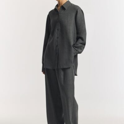 Viktoria & Woods Swan Shirt — CONCRETE - Image 2