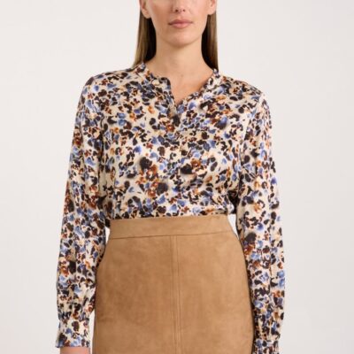 David Lawrence Akiro Silk Blouse