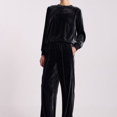 David Lawrence Ferrara Velour Track Pant