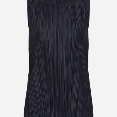 David Lawrence Tauri Pleat Jersey Top