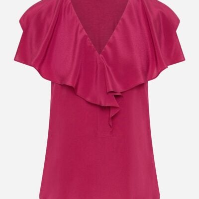 David Lawrence Tui Silk Mix Top