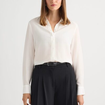 David Lawrence Zephyr Silk Shirt