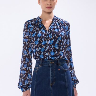 Marcs Chalk In The Clouds Blouse
