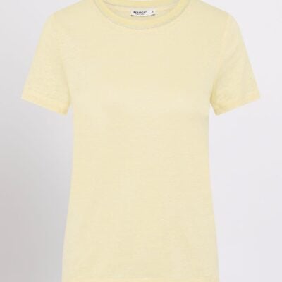 Marcs Kat Linen Crew Neck Tee