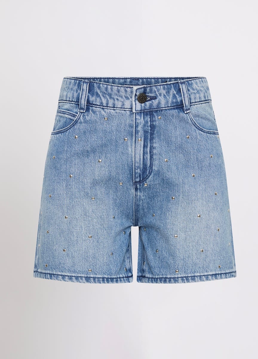 Marcs Mattia Studded Denim Short