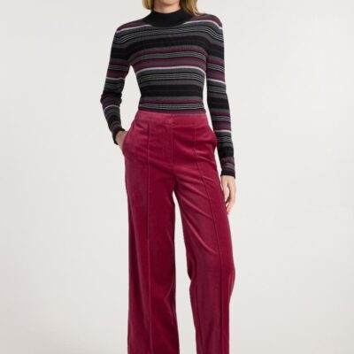 Marcs Nala Wide Leg Velvet Pant