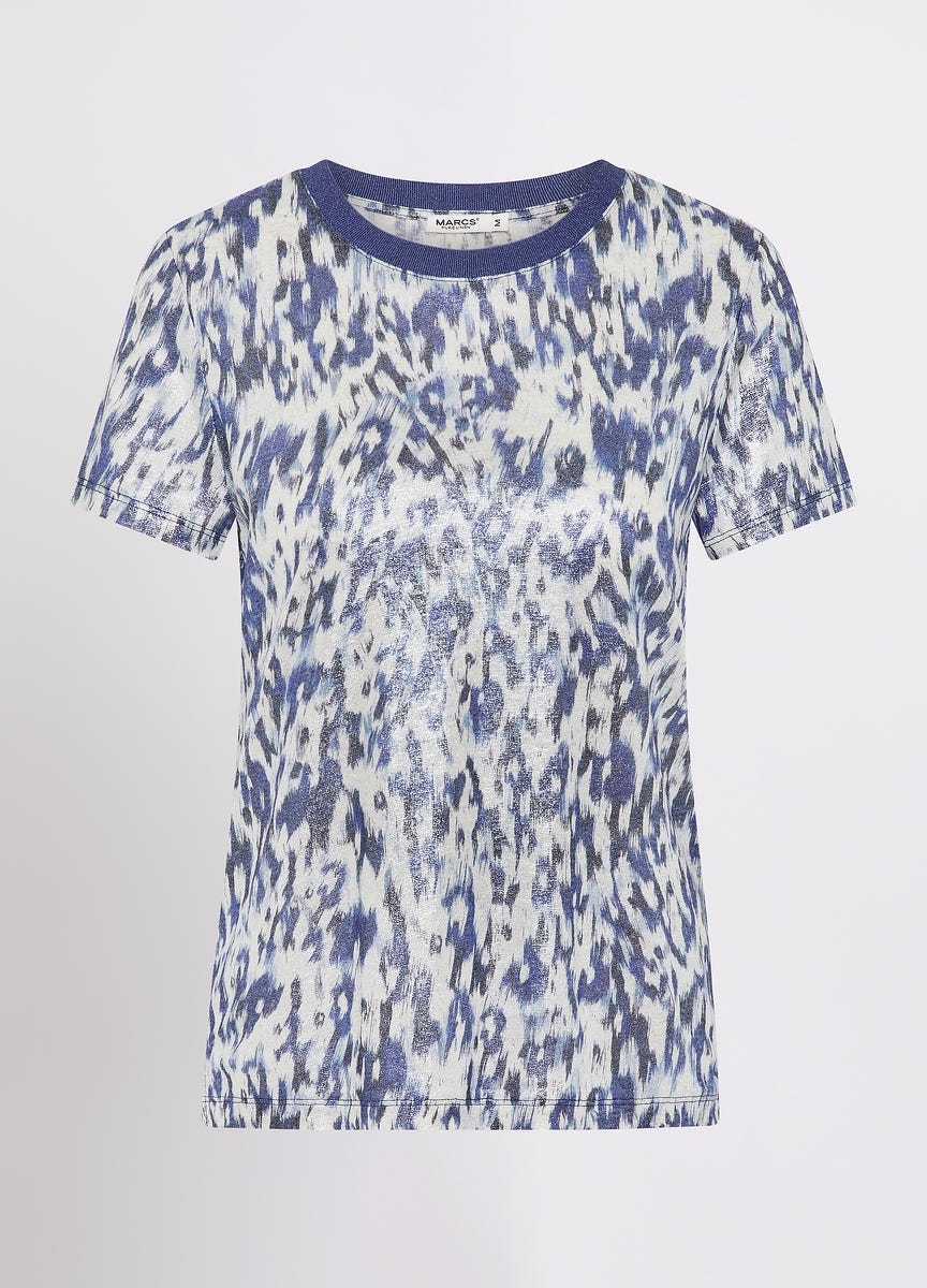 Marcs Safari Foil Linen Tee