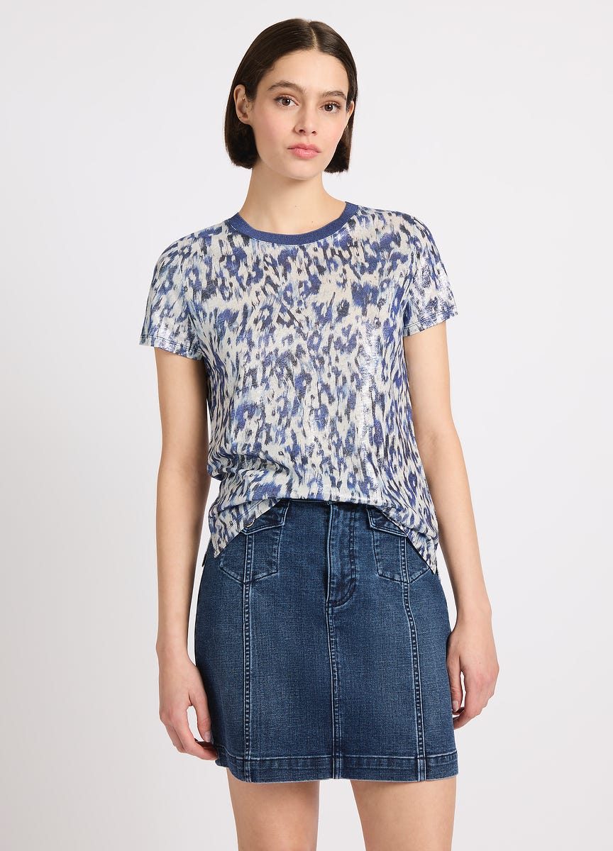 Marcs Safari Foil Linen Tee