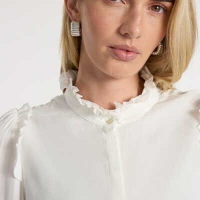 Marcs Teri Ruffle Blouse