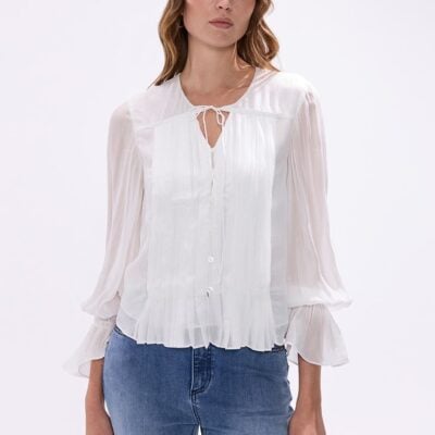 Marcs The Kingdom Pintuck Blouse