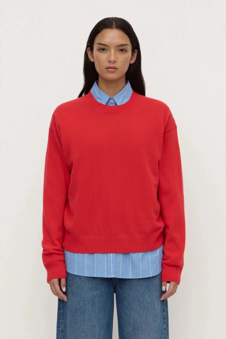 Assembly Label Carter Flame Brushed Merino Wool Sweater