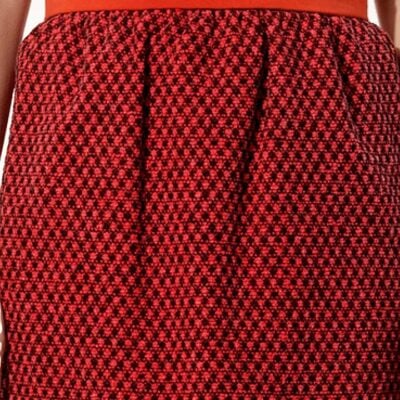 Balenciaga Skirt in Red / 36