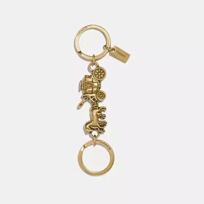 Coach Women's Horse and Carriage Valet in Brass | Metal