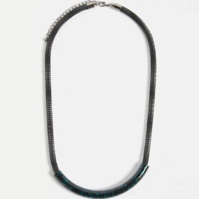 Elk Alsmen Necklace — Black