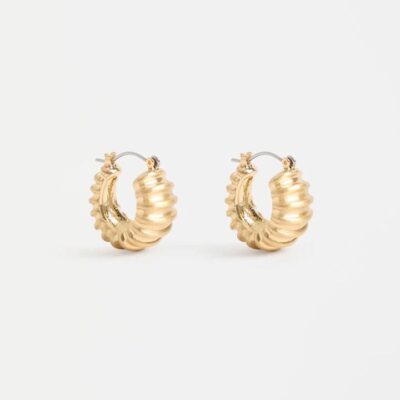 Elk Ellin Hoop Earring — Gold