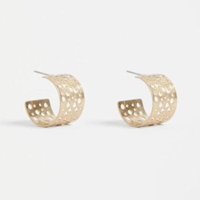 Elk Hulle Tiny Hoop Earring — Gold