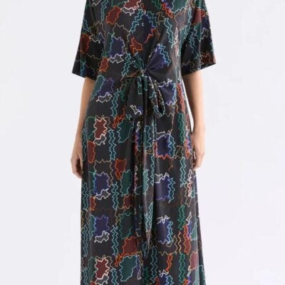 Elk Kihte Shirt Dress — Print