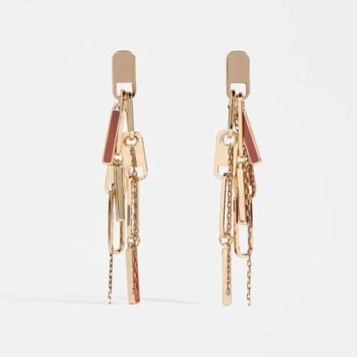 Elk Rymi Drop Earring — Gold