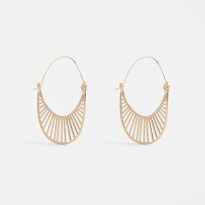 Elk Solsken Small Hoop — Gold