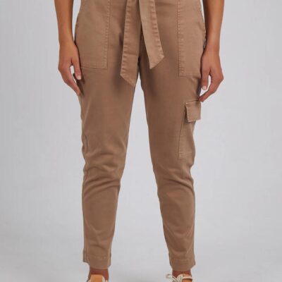 Elm Dahlia Cargo Pant — Powder Pink