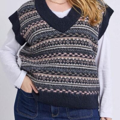 Elm Storm Vest — Navy