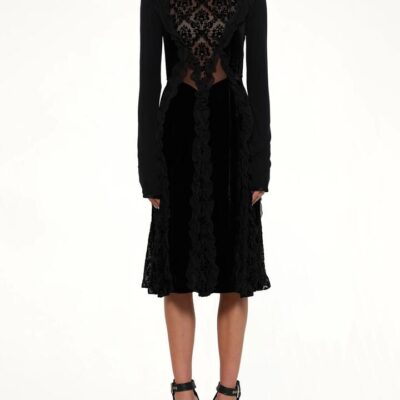 Givenchy Podium Long Dress in Black / 40