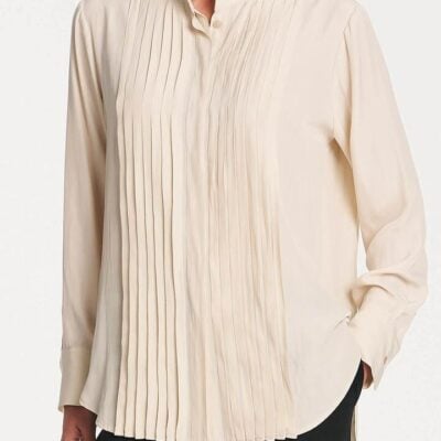 Mela Purdie Balcony Blouse — Vanilla