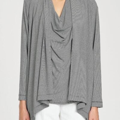 Mela Purdie Club Jacket — Black White